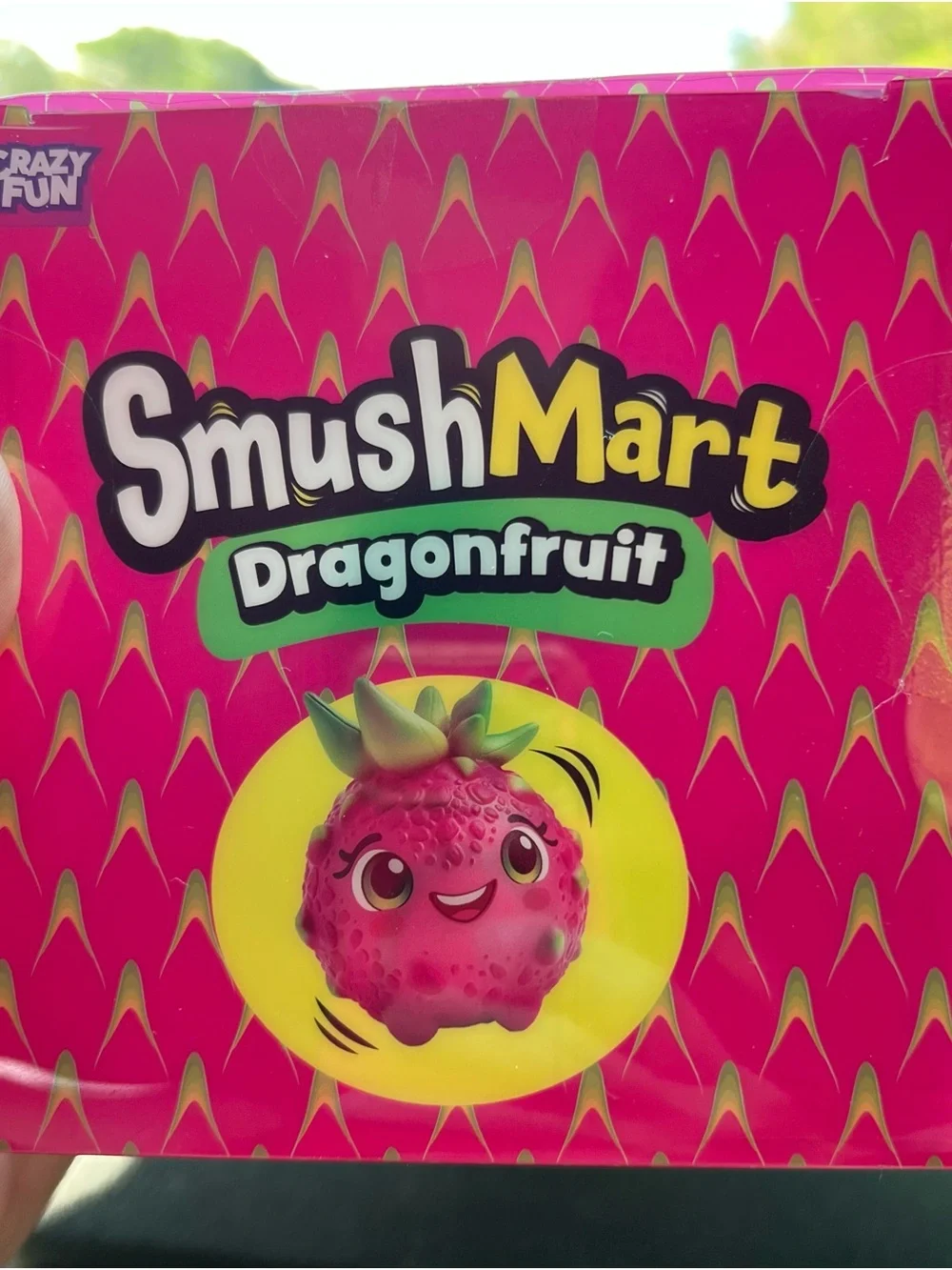 Smush Mart Dragonfruit Squishy Toy - Pink